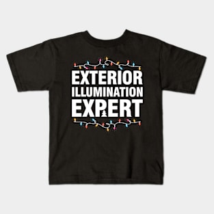 Exterior Illumination Expert -  Christmas Kids T-Shirt